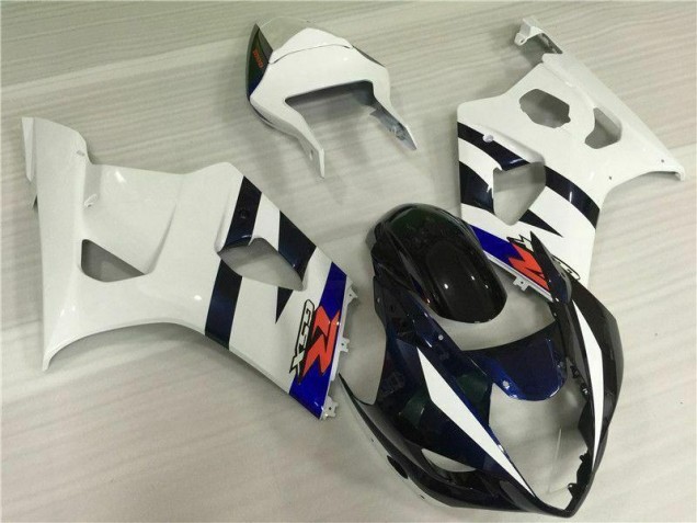 Affordable 2003-2004 White Black Suzuki GSXR 1000 Motorcylce Fairings Canada Affordable 2003-2004 White Black Suzuki GSXR 1000 Motorcylce Fairings Canada
