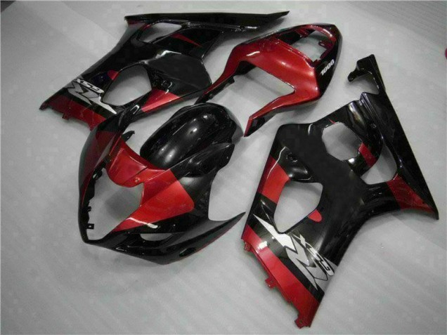 Affordable 2003-2004 Red Black Suzuki GSXR 1000 Motorcycle Fairing Kits Canada