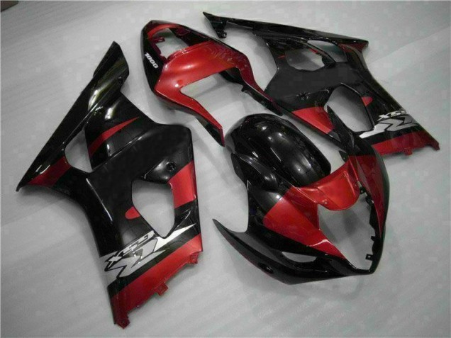 Affordable 2003-2004 Red Black Suzuki GSXR 1000 Motorcycle Fairing Kits Canada