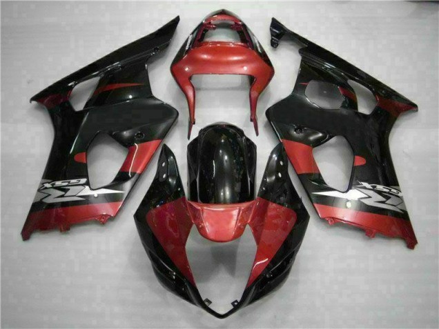 Affordable 2003-2004 Red Black Suzuki GSXR 1000 Motorcycle Fairing Kits Canada