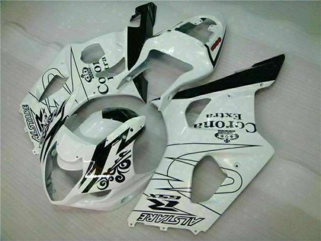 Affordable 2003-2004 White Suzuki GSXR 1000 Motor Bike Fairings Canada