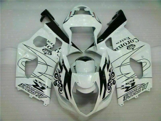 Affordable 2003-2004 White Suzuki GSXR 1000 Motor Bike Fairings Canada