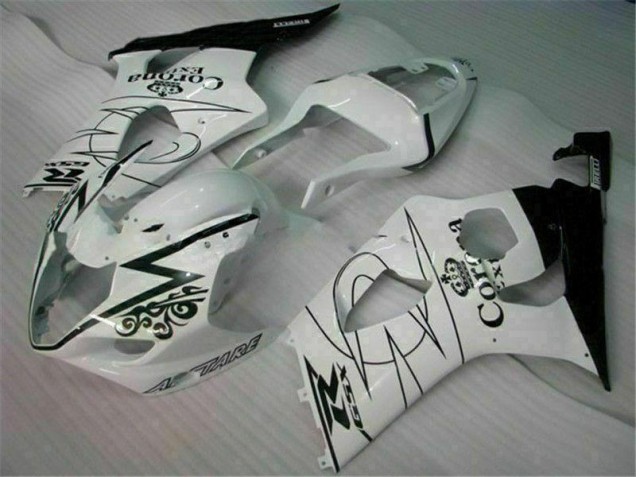 Affordable 2003-2004 White Suzuki GSXR 1000 Motorcycle Bodywork Canada Affordable 2003-2004 White Suzuki GSXR 1000 Motorcycle Bodywork Canada