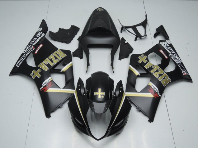 Affordable 2003-2004 Matte Black Rizla Suzuki GSXR 1000 Motorbike Fairing Canada Affordable 2003-2004 Matte Black Rizla Suzuki GSXR 1000 Motorbike Fairing Canada