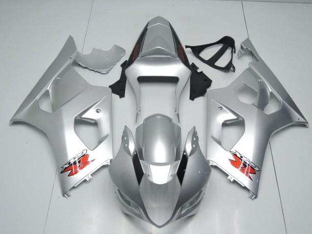 Affordable 2003-2004 Silver OEM Style Suzuki GSXR 1000 Motorbike Fairing Kits Canada Affordable 2003-2004 Silver OEM Style Suzuki GSXR 1000 Motorbike Fairing Kits Canada
