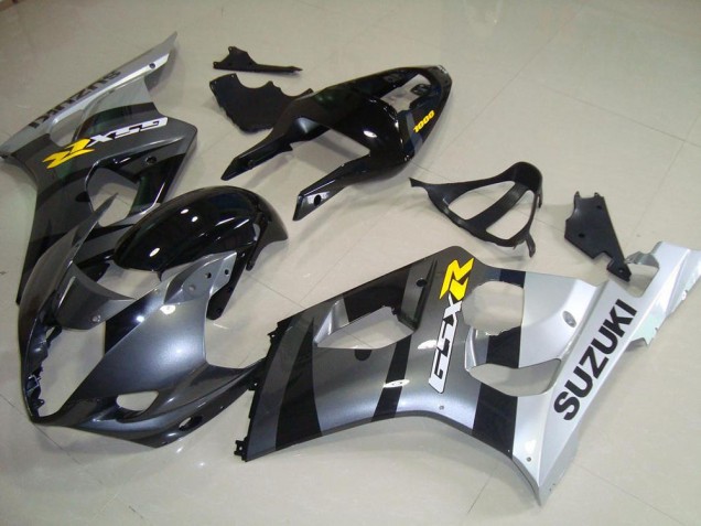 Affordable 2003-2004 Grey Silver Suzuki GSXR 1000 Motorcycle Fairings Kit Canada