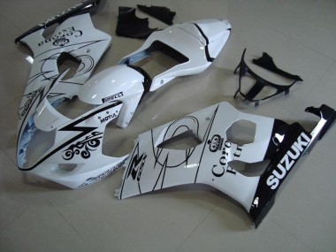 Affordable 2003-2004 White Corona Suzuki GSXR 1000 Bike Fairings Canada