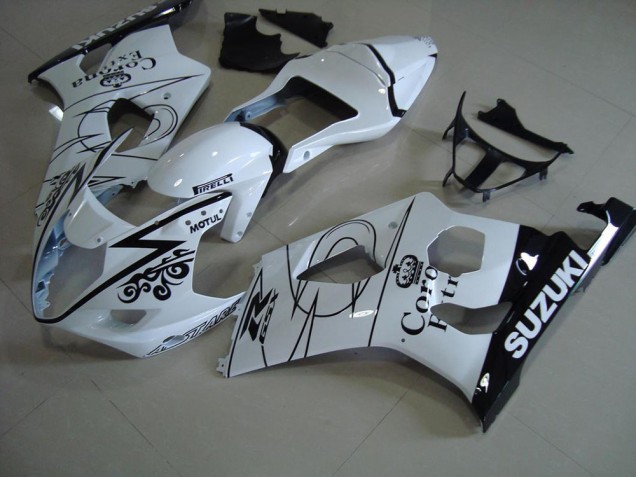 Affordable 2003-2004 White Corona Suzuki GSXR 1000 Bike Fairings Canada Affordable 2003-2004 White Corona Suzuki GSXR 1000 Bike Fairings Canada