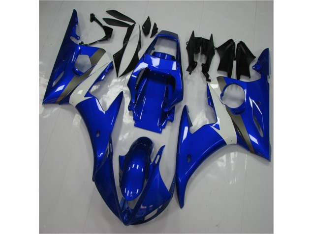 Affordable 2003-2005 Blue White Yamaha YZF R6 Replacement Fairings Canada Affordable 2003-2005 Blue White Yamaha YZF R6 Replacement Fairings Canada