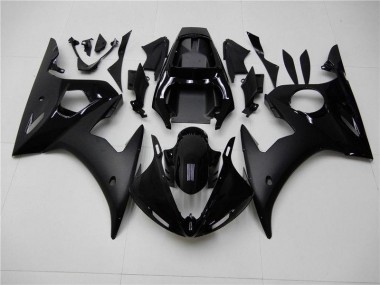 Affordable 2003-2005 Glossy Matte Black Yamaha YZF R6 Motor Fairings Canada