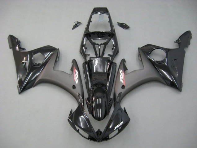 Affordable 2003-2005 Contrast Black Yamaha YZF R6 Motorcycle Replacement Fairings Canada Affordable 2003-2005 Contrast Black Yamaha YZF R6 Motorcycle Replacement Fairings Canada