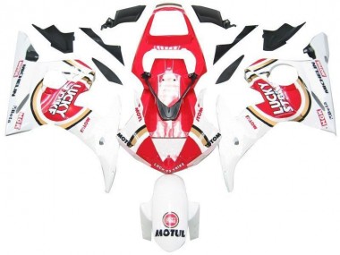 Affordable 2003-2005 White Red Lucky Strike Yamaha YZF R6 Replacement Fairings Canada