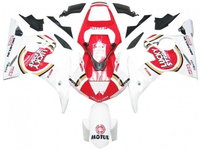 Affordable 2003-2005 White Red Lucky Strike Yamaha YZF R6 Replacement Fairings Canada Affordable 2003-2005 White Red Lucky Strike Yamaha YZF R6 Replacement Fairings Canada