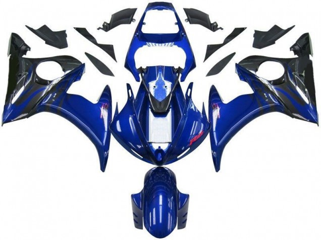 Affordable 2003-2005 Blue Black Yamaha YZF R6 Motorbike Fairings Canada Affordable 2003-2005 Blue Black Yamaha YZF R6 Motorbike Fairings Canada