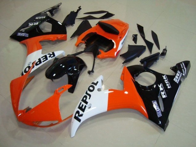 Affordable 2003-2005 Repsol Yamaha YZF R6 Motor Bike Fairings Canada