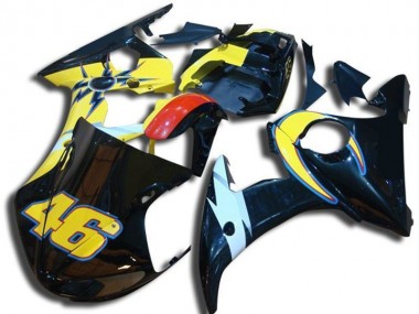 Affordable 2003-2005 Number 46 Yamaha YZF R6 Bike Fairing Kit Canada