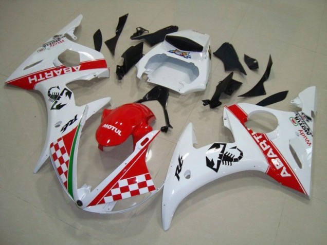 Affordable 2003-2005 Red White Yamaha YZF R6 Motorbike Fairing Kits & Bodywork Canada Affordable 2003-2005 Red White Yamaha YZF R6 Motorbike Fairing Kits & Bodywork Canada