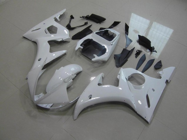 Affordable 2003-2005 White No Decals Yamaha YZF R6 Motorcylce Fairings Canada Affordable 2003-2005 White No Decals Yamaha YZF R6 Motorcylce Fairings Canada