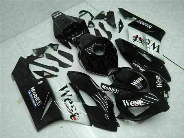 Affordable 2004-2005 Black West Honda CBR1000RR Replacement Motorcycle Fairings Canada Affordable 2004-2005 Black West Honda CBR1000RR Replacement Motorcycle Fairings Canada