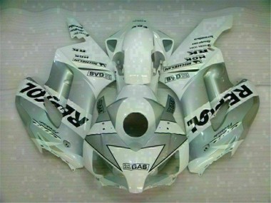 Affordable 2004-2005 White Silver Repsol Honda CBR1000RR Motorcyle Fairings Canada