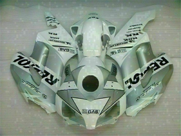 Affordable 2004-2005 White Silver Repsol Honda CBR1000RR Motorcyle Fairings Canada