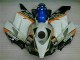 Affordable 2004-2005 White Blue Honda CBR1000RR Replacement Fairings Canada
