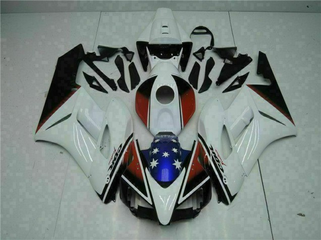 Affordable 2004-2005 White Black Honda CBR1000RR Motorcycle Fairings Kit Canada