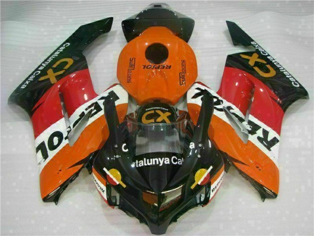 Affordable 2004-2005 Orange Repsol CX Honda CBR1000RR Replacement Motorcycle Fairings Canada Affordable 2004-2005 Orange Repsol CX Honda CBR1000RR Replacement Motorcycle Fairings Canada