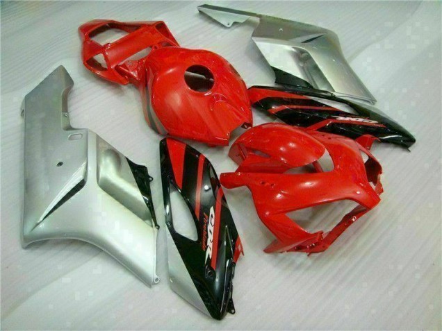 Affordable 2004-2005 Red Silver Honda CBR1000RR Moto Fairings Canada
