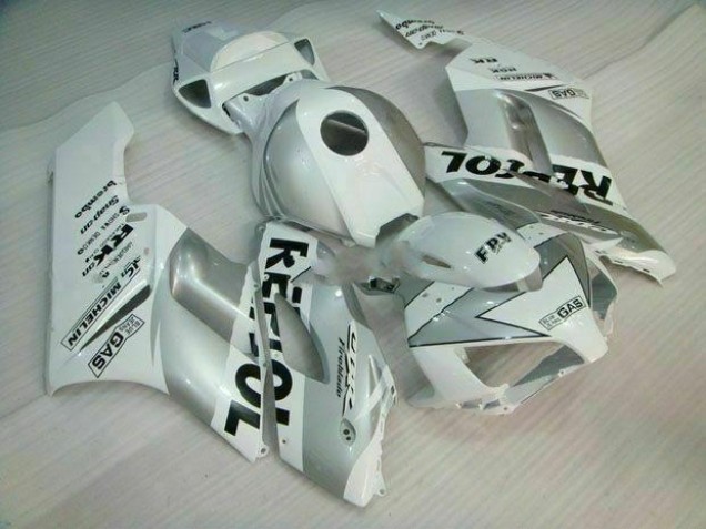 Affordable 2004-2005 Silver White Repsol Honda CBR1000RR Motor Fairings Canada