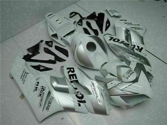 Affordable 2004-2005 Silver White Repsol Honda CBR1000RR Motorcylce Fairings Canada