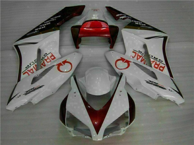 Affordable 2004-2005 White Red Honda CBR1000RR Moto Fairings Canada Affordable 2004-2005 White Red Honda CBR1000RR Moto Fairings Canada