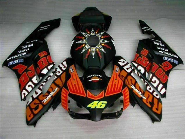 Affordable 2004-2005 Black Orange Honda CBR1000RR Motorcycle Fairing Kits Canada Affordable 2004-2005 Black Orange Honda CBR1000RR Motorcycle Fairing Kits Canada