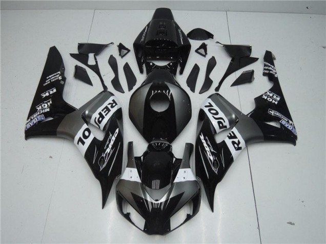 Affordable 2004-2005 Grey Black Repsol Honda CBR1000RR Motorcycle Replacement Fairings Canada Affordable 2004-2005 Grey Black Repsol Honda CBR1000RR Motorcycle Replacement Fairings Canada