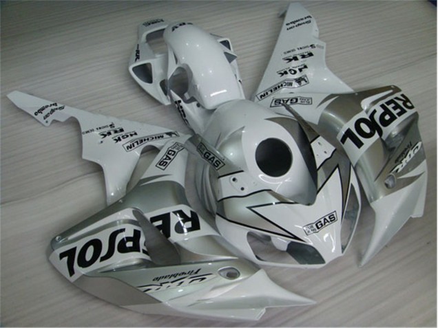Affordable 2004-2005 White Silver Black Repsol Honda CBR1000RR Replacement Fairings Canada Affordable 2004-2005 White Silver Black Repsol Honda CBR1000RR Replacement Fairings Canada