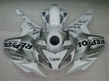 Affordable 2004-2005 White Silver Black Repsol Honda CBR1000RR Replacement Fairings Canada