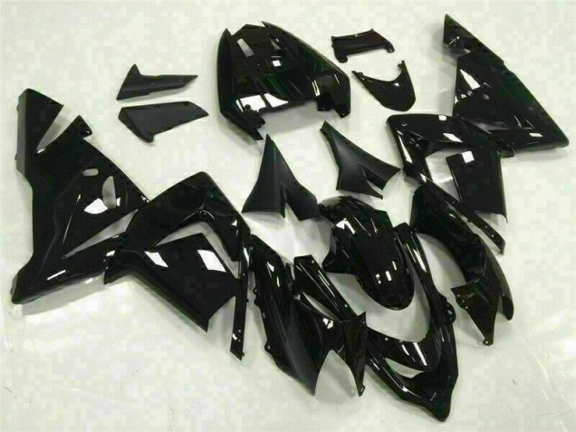 Affordable 2003-2005 Glossy Black Kawasaki ZX10R Bike Fairings Canada