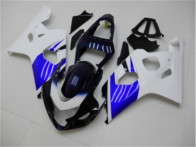 Affordable 2004-2005 White Blue Suzuki GSXR 600/750 Replacement Motorcycle Fairings Canada Affordable 2004-2005 White Blue Suzuki GSXR 600/750 Replacement Motorcycle Fairings Canada
