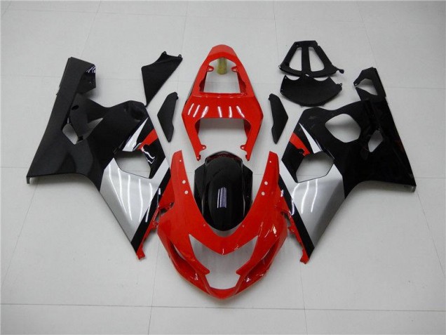 Affordable 2004-2005 Red Black Suzuki GSXR 600/750 Motorbike Fairing Kits Canada Affordable 2004-2005 Red Black Suzuki GSXR 600/750 Motorbike Fairing Kits Canada
