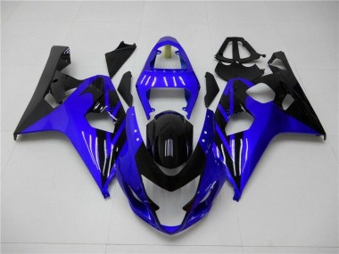 Affordable 2004-2005 Blue Black Suzuki GSXR 600/750 Motorcycle Fairings Kits Canada