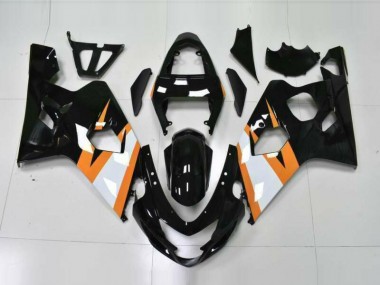 Affordable 2004-2005 Orange Black Suzuki GSXR 600/750 Motorcycle Fairings Canada