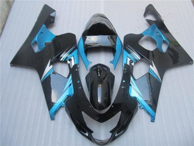 Affordable 2004-2005 Blue Black Suzuki GSXR 600/750 Motorcycle Fairing Kit Canada