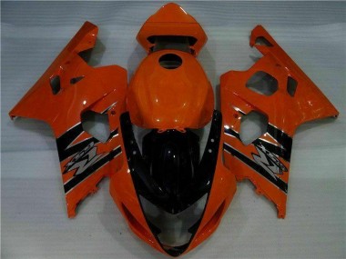Affordable 2004-2005 Orange Black Suzuki GSXR 600/750 Motorcycle Fairings Kits Canada