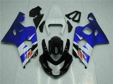 Affordable 2004-2005 Blue Black Suzuki GSXR 600/750 Moto Fairings Canada