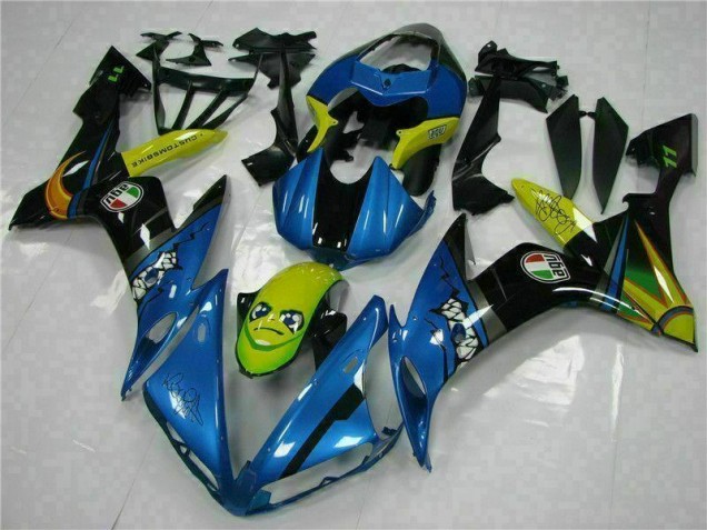 Affordable 2004-2006 Blue Yamaha YZF R1 Motorcycle Replacement Fairings Canada