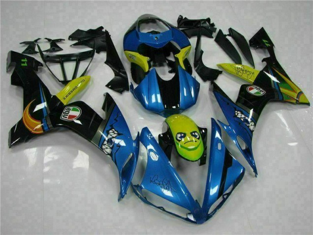 Affordable 2004-2006 Blue Yamaha YZF R1 Motorcycle Replacement Fairings Canada
