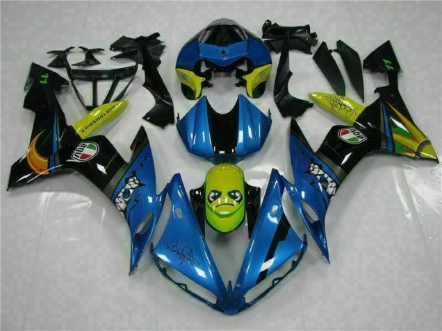 Affordable 2004-2006 Blue Yamaha YZF R1 Motorcycle Replacement Fairings Canada