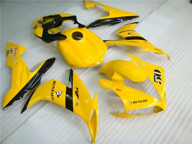 Affordable 2004-2006 Yellow Yamaha YZF R1 Motorbike Fairing Canada Affordable 2004-2006 Yellow Yamaha YZF R1 Motorbike Fairing Canada
