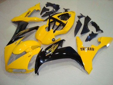 Affordable 2004-2006 Yellow Black Flame Yamaha YZF R1 Replacement Motorcycle Fairings Canada