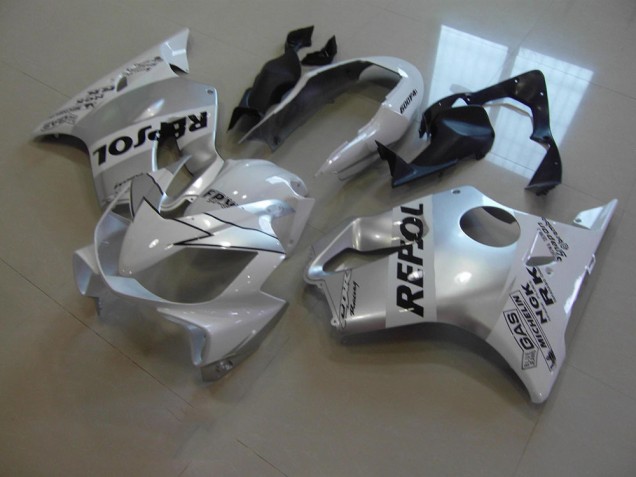 Affordable 2004-2007 White Repsol Honda CBR600 F4i Motorcylce Fairings Canada